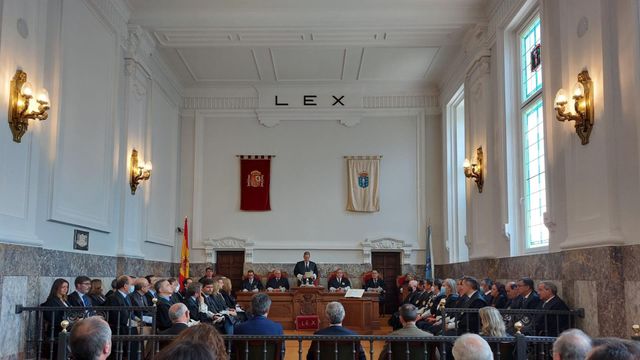 Acto de toma de posesión del nuevo secretario de Gobierno del TSXG.