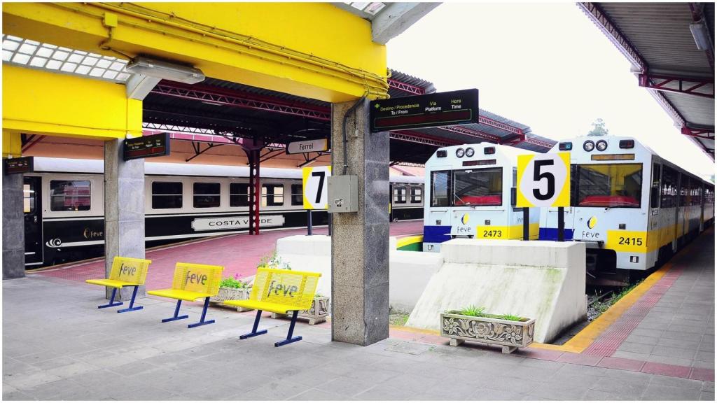 Imagen de archivo de la estación de Ferrol.