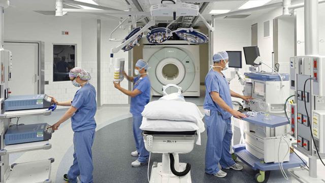Un hospital.
