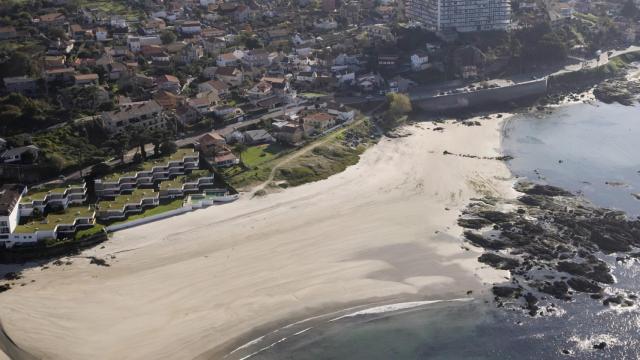 Playa de A Calzoa (Vigo).
