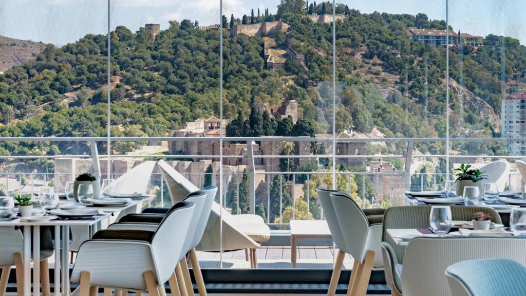 Si eres un ornitólogo especializado en gaviotas, el AC Palacio es tu terraza.