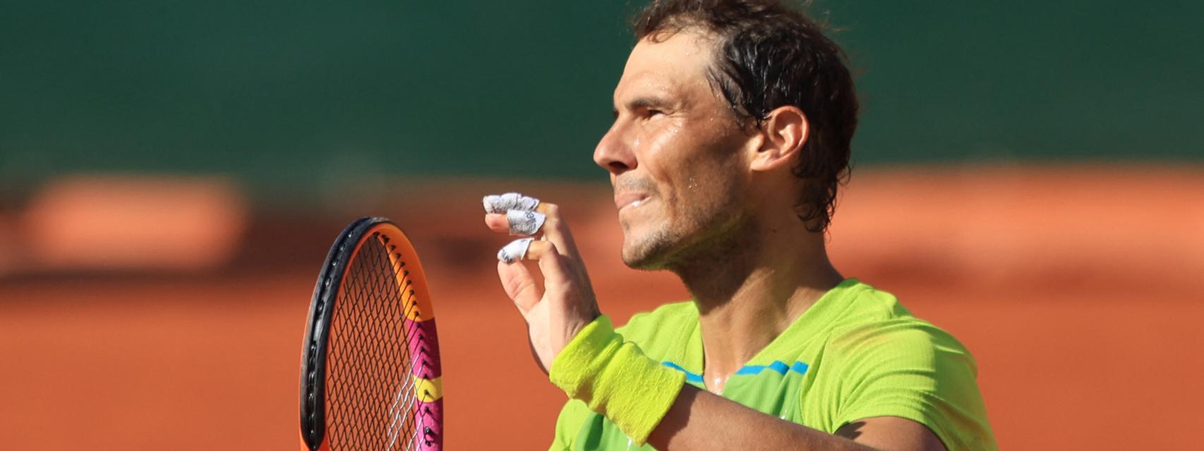 Nadal, tras pasar a los octavos de final de Roland Garros.