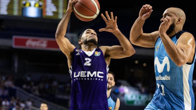 Imagen del partido entre el Real Valladolid Baloncesto y Estudiantes