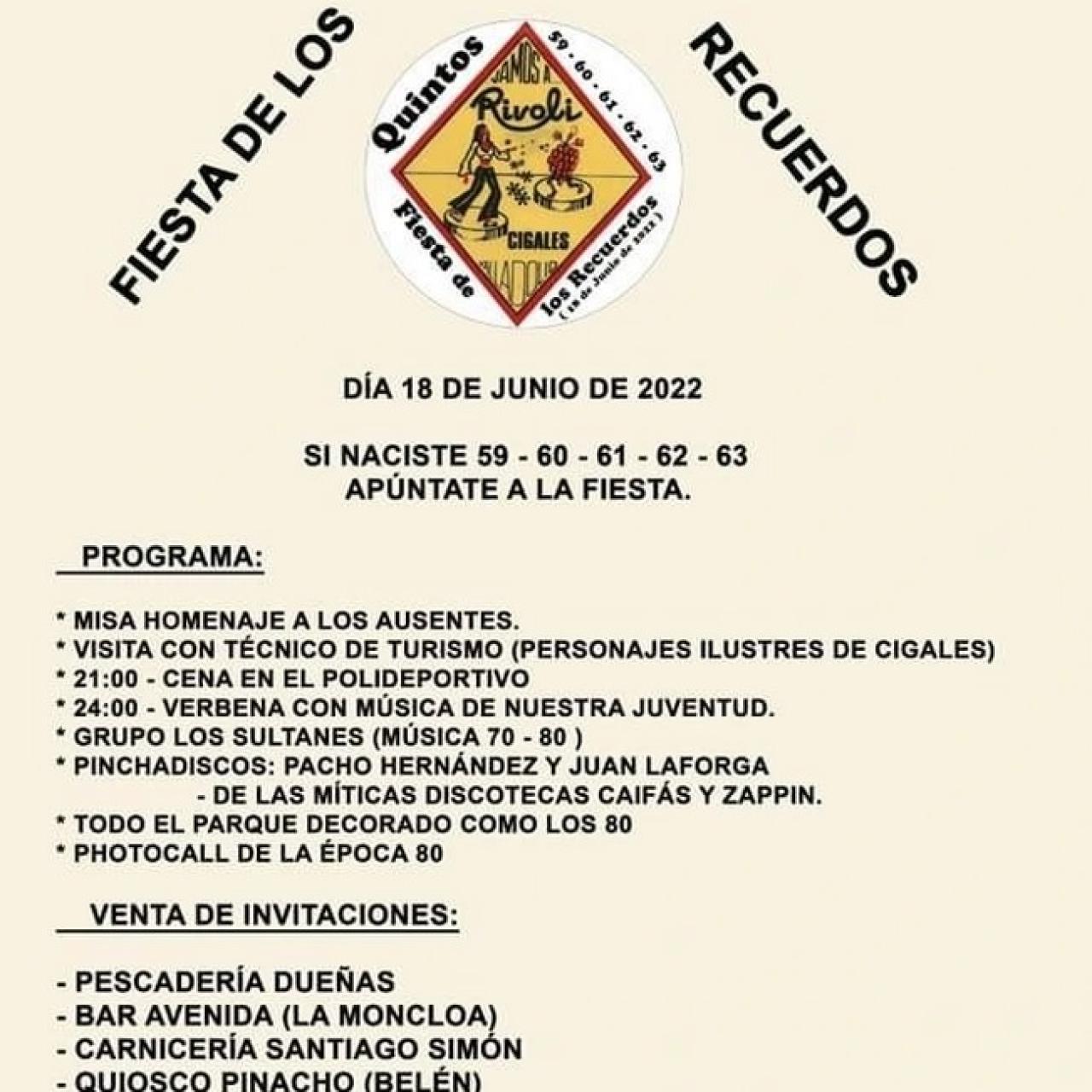 Valladolid fiesta de los recuerdos cigales