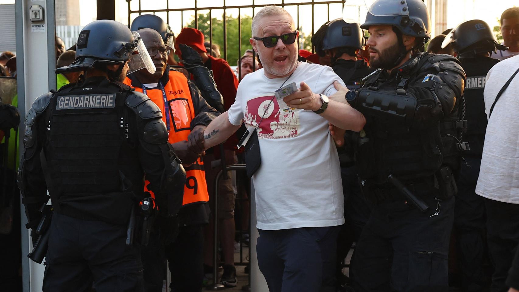 Disturbios en la final de la Champions League