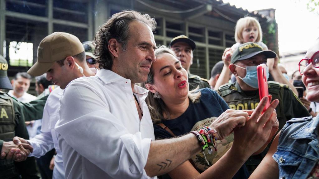 El candidato de centro derecha Federico Gutiérrez.