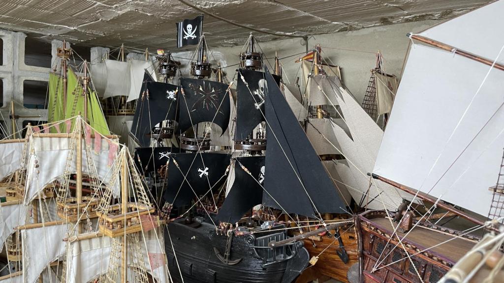 Un barco pirata.