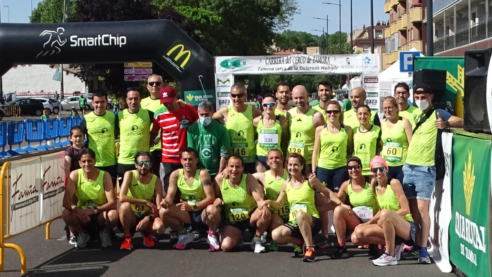 Tres pódiums para el CD Zamora Corre-Adarsa en la Carrera Cerco de Zamora–Cerca de la Esclerosis Múltiple