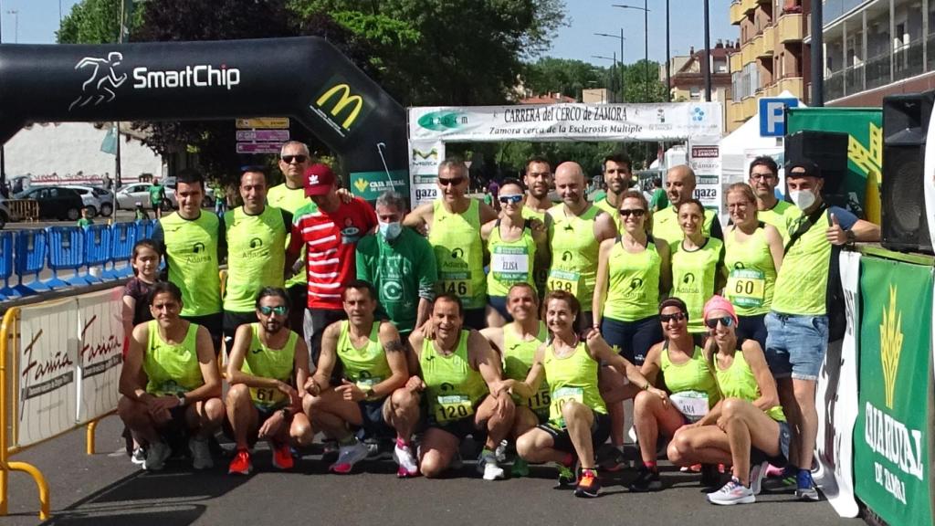 Tres pódiums para el CD Zamora Corre-Adarsa en la Carrera Cerco de Zamora–Cerca de la Esclerosis Múltiple