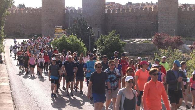 Cerca de 1.200 personas en Ávila vuelven a dar vida a la Gran Marcha por la Discapacidad