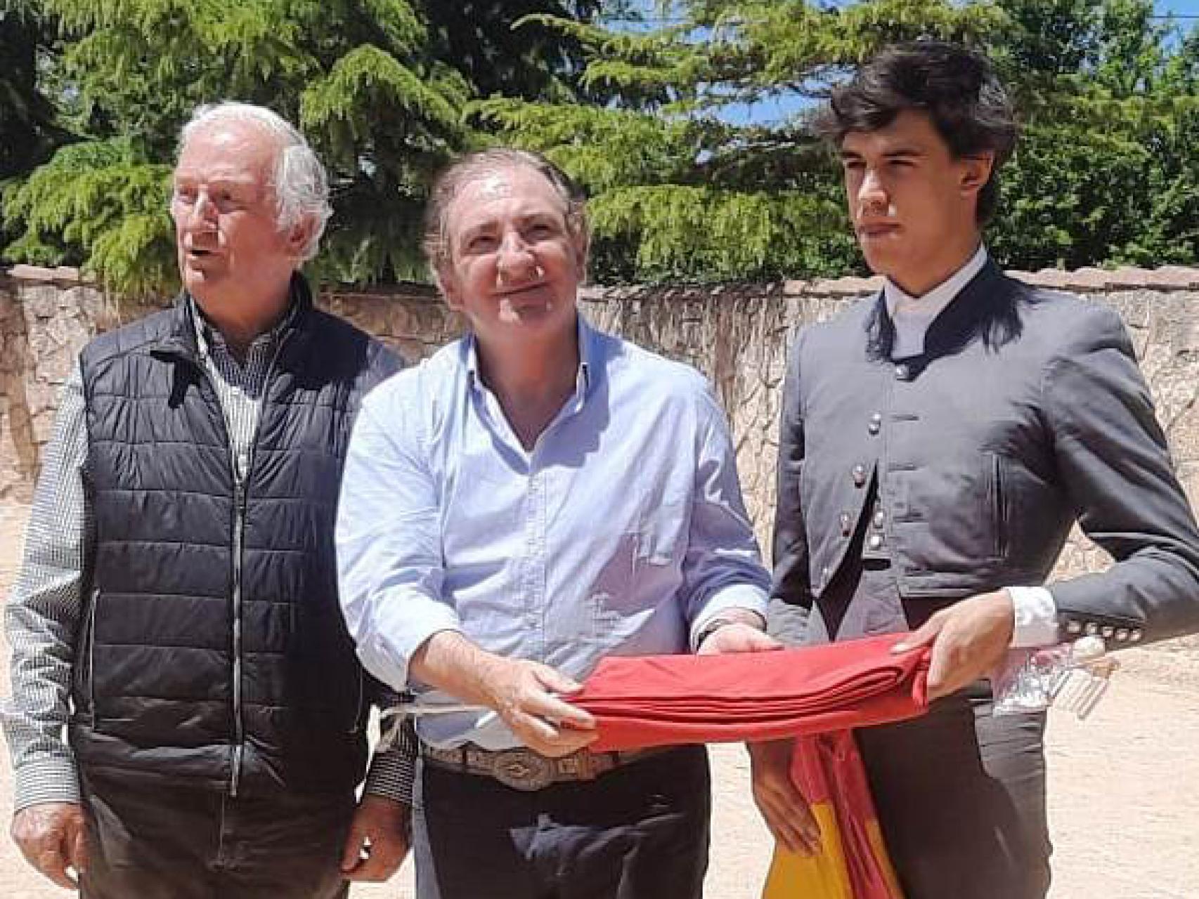 El vallisoletano Juan Ignacio Sagarra gana el certamen de tentaderos de Rioseco