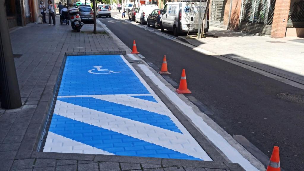 Nuevas plazas en la calle Doctor Cazalla de Valladolid