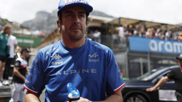 Fernando Alonso en el Gran Premio de Monaco