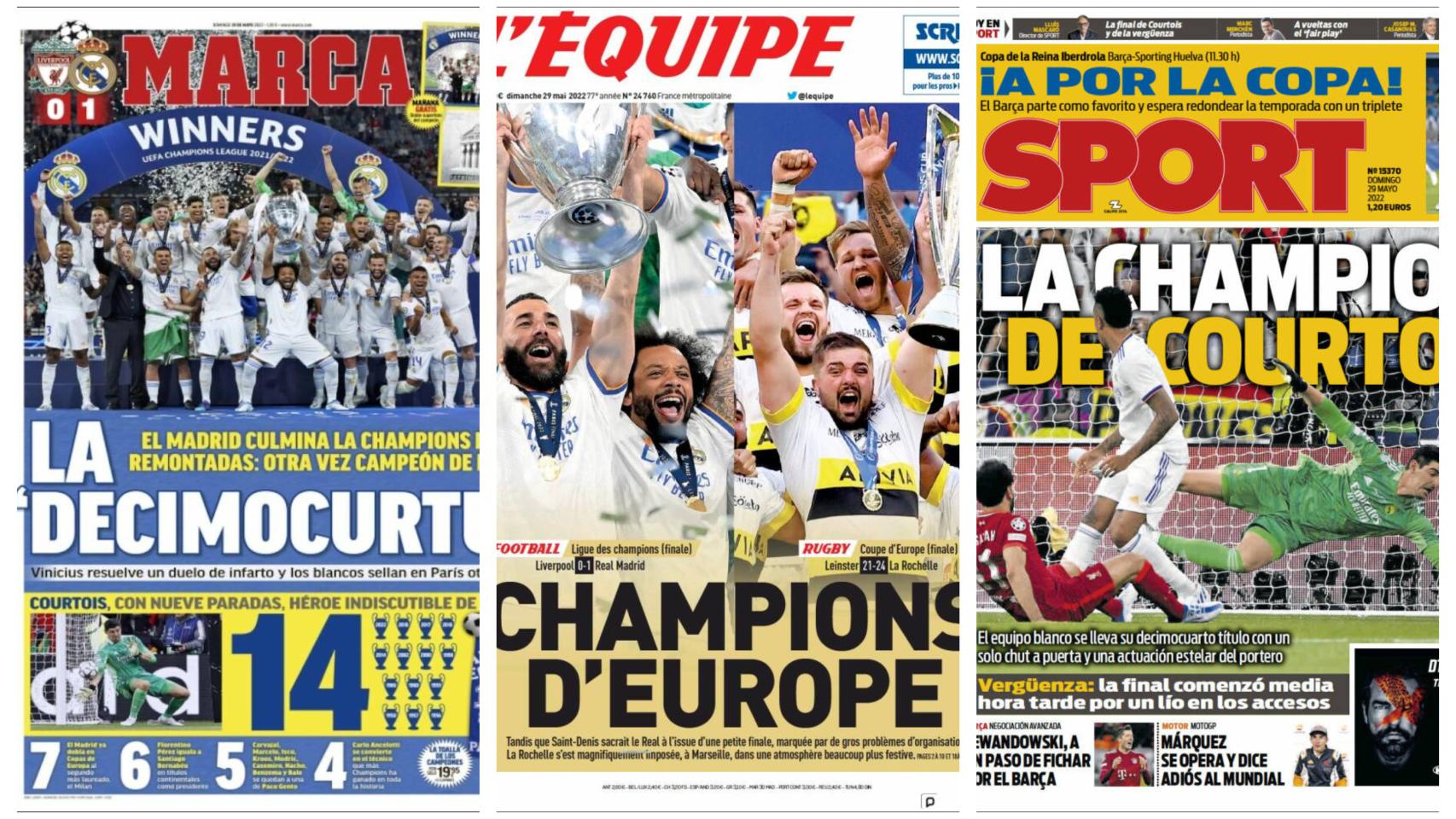 Portadas deportivas (29/05/22)