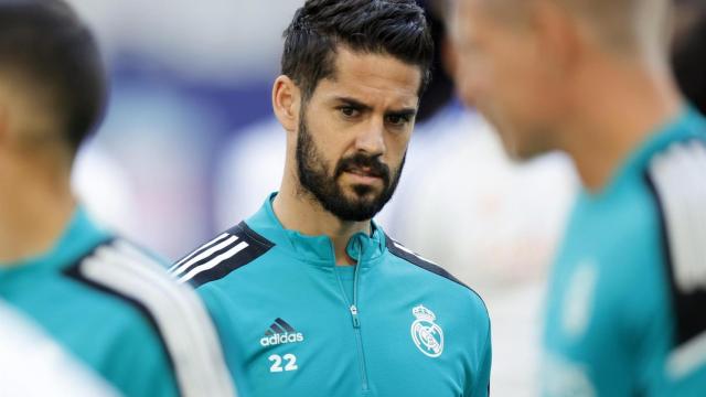 Isco Alarcón, con el Real Madrid