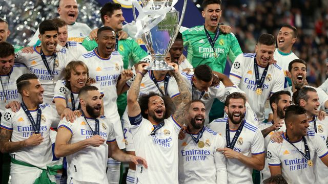 Marcelo Vieira levanta la Champions League