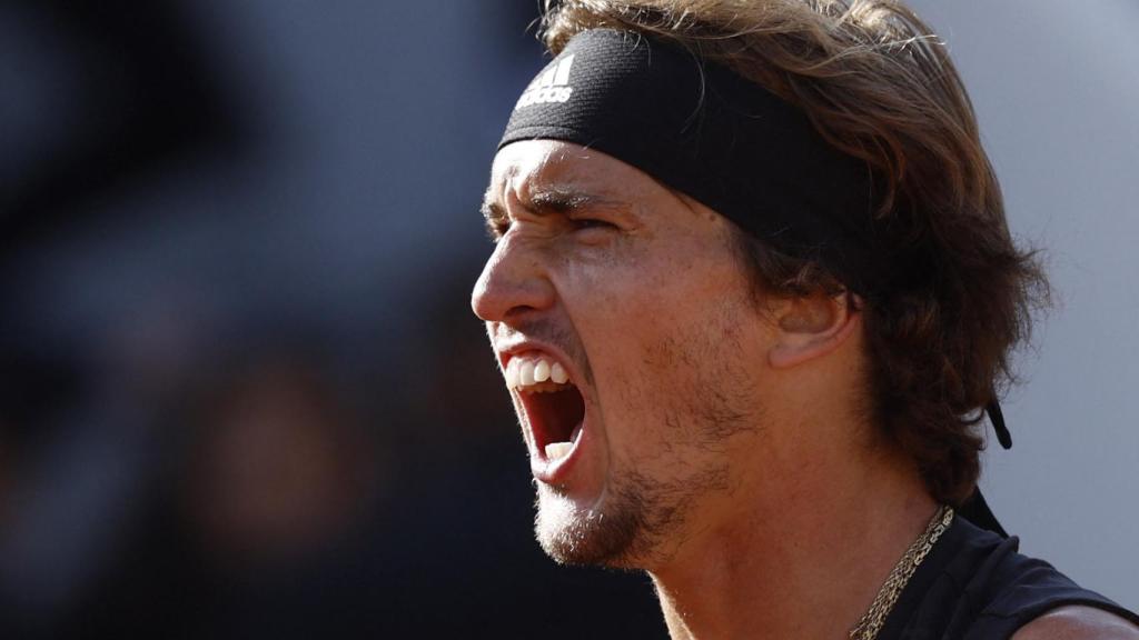 Alexander Zverev, tras vencer a Bernabé Zapata.