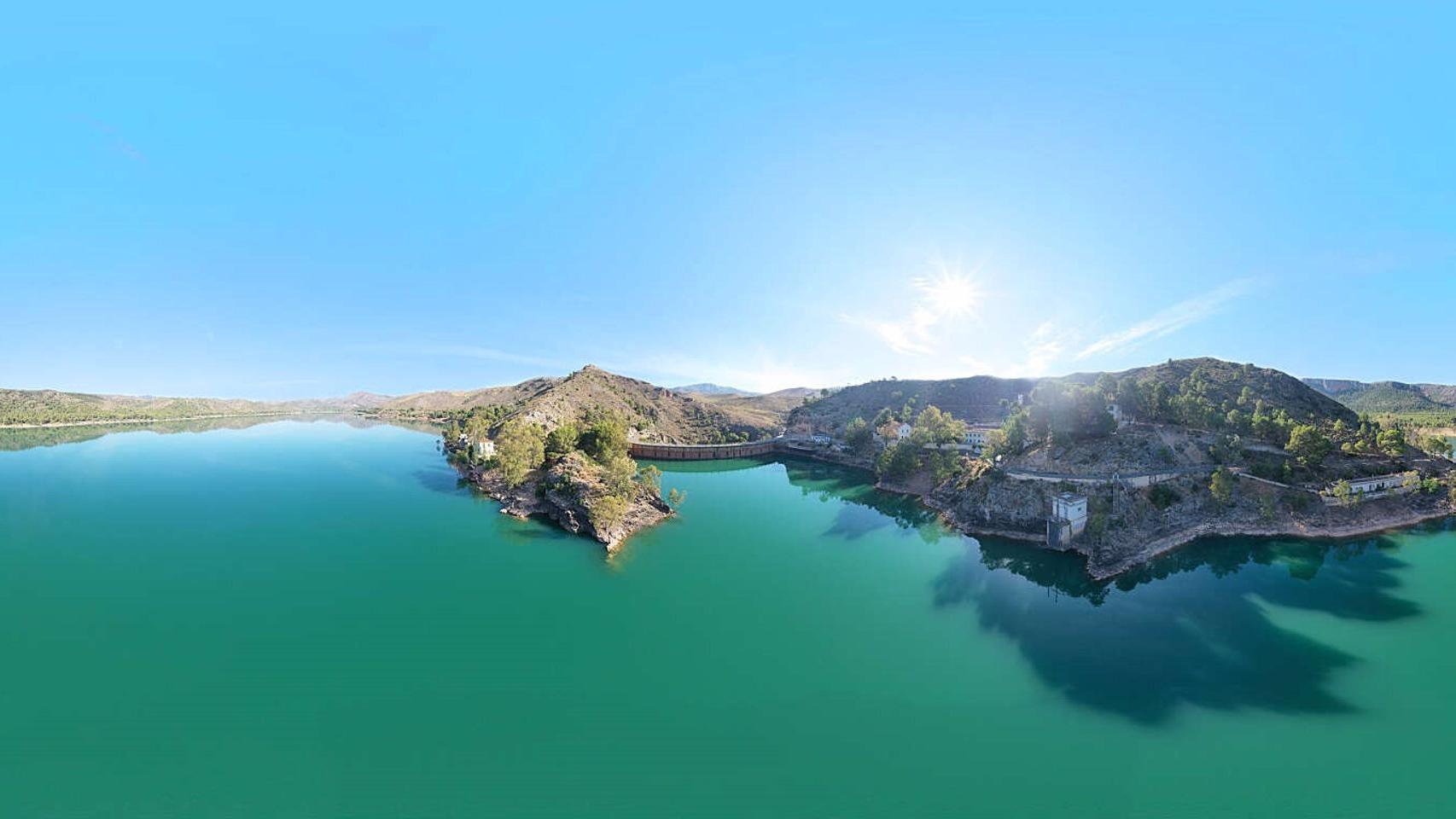 El embalse del Talave, en Albacete.
