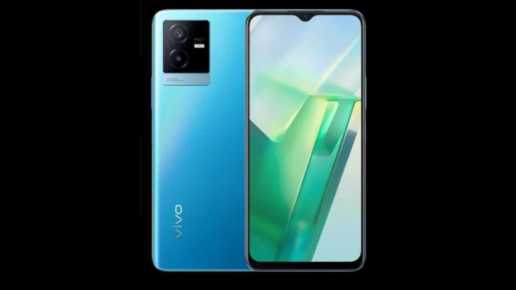 Vivo T2x en azul