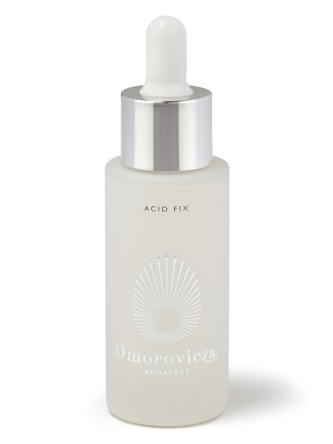 Acid Fix de Omorovicza Suero rico en alfa y betahidroxiácidos para realizar una exfoliación periódica 109 € purenichelab.com