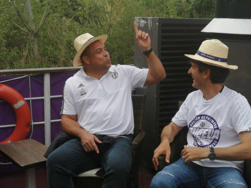 Ronaldo y Pacheta.