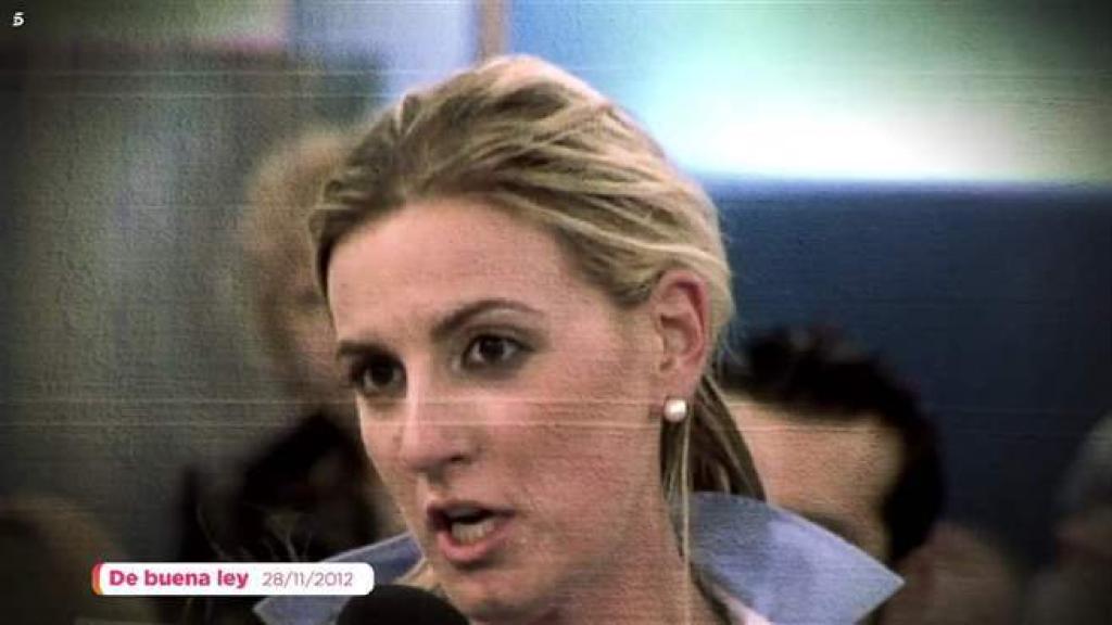 Arantxa Palomino, en el programa 'De buena ley'.