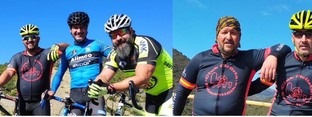 Seis salmantinos, 3 días y 1.100 kilómetros de Gijón a Cádiz a favor de las enfermedades raras
