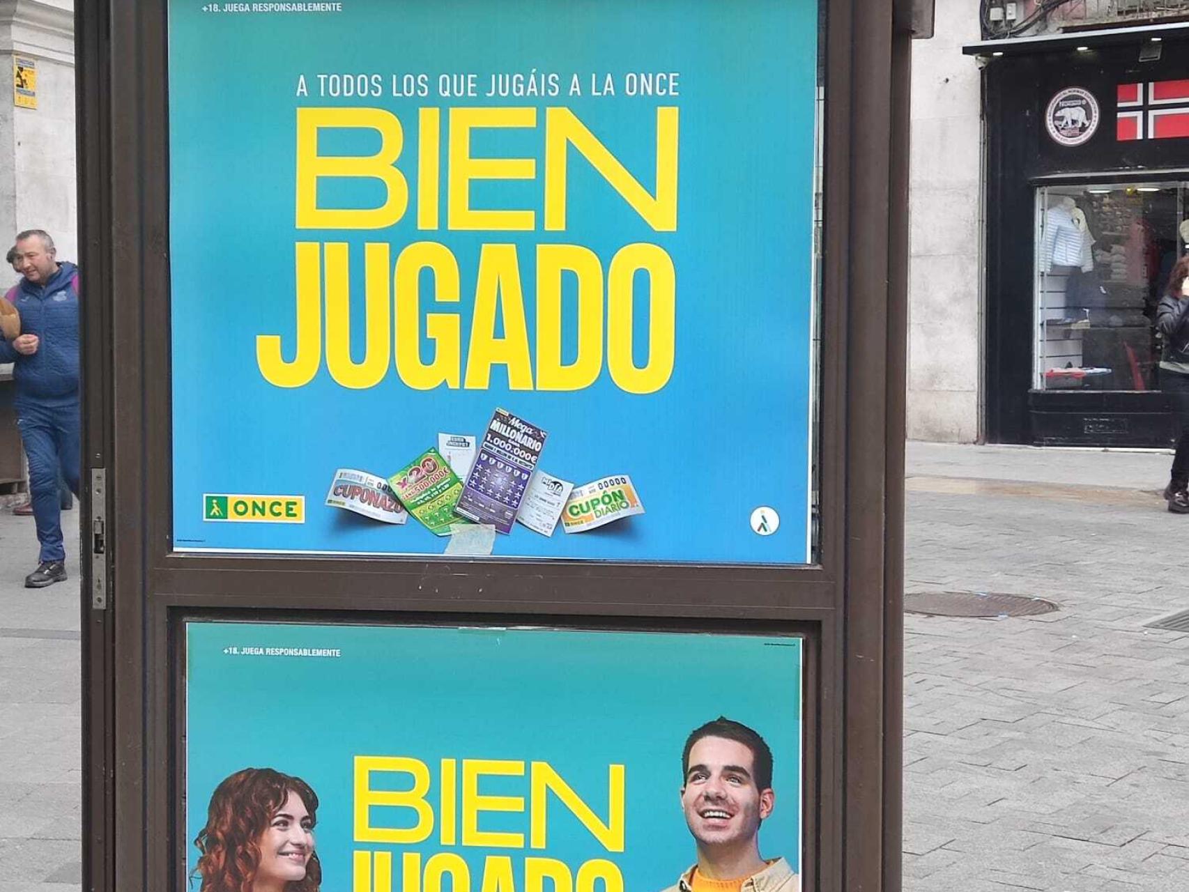Quiosco de la Once en Valladolid