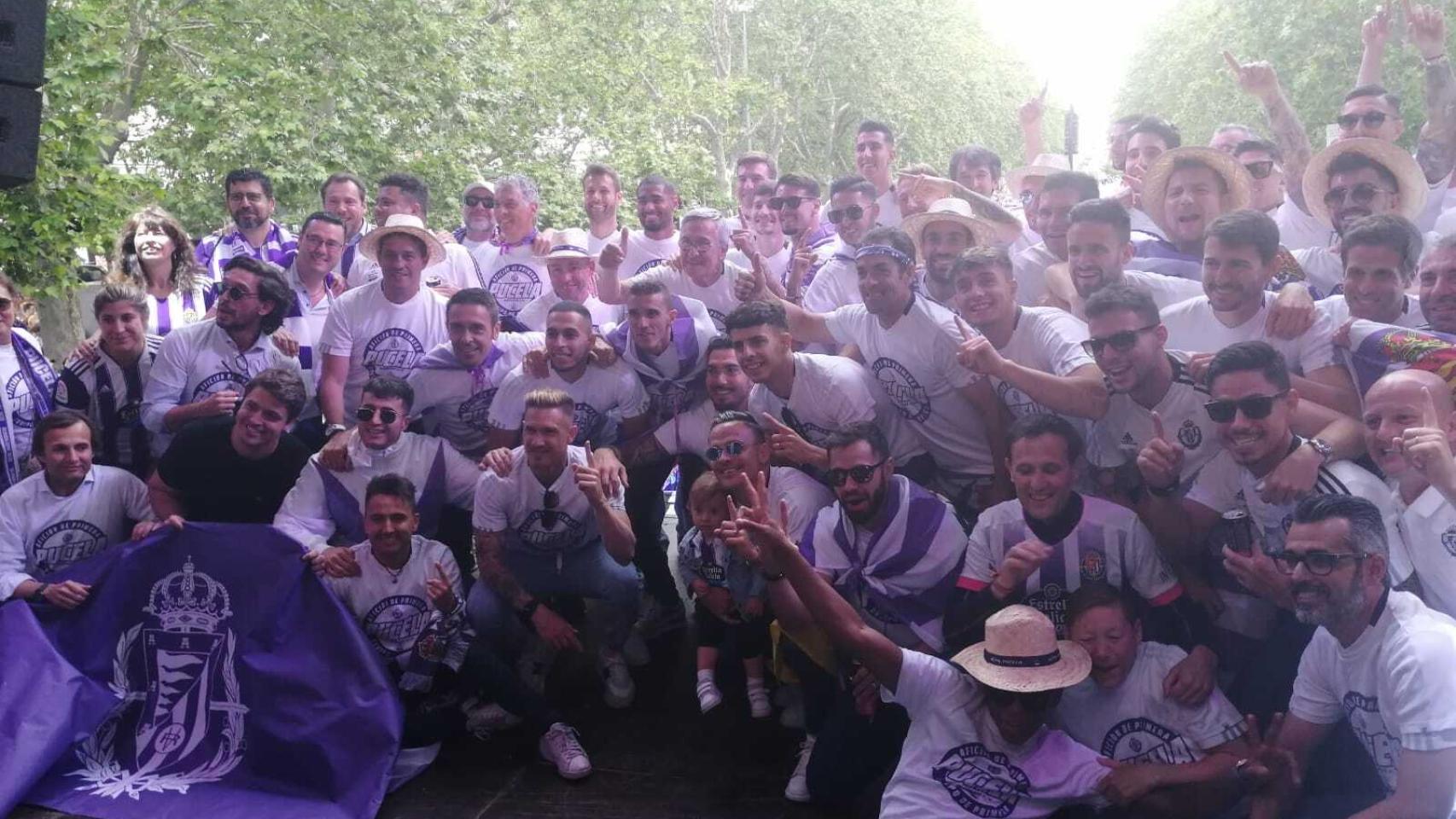 FOTOS | Fiesta del ascenso del Real Valladolid