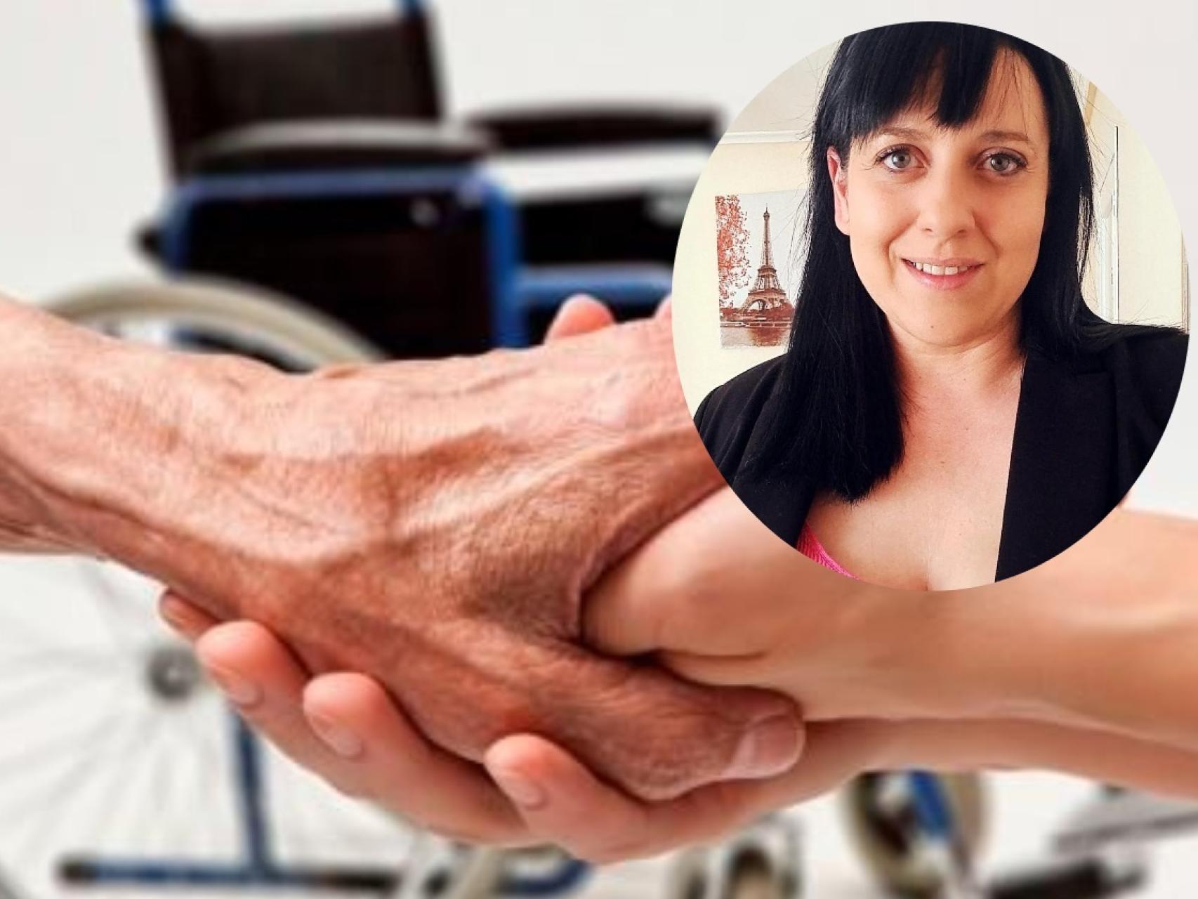 Lorena López, presidenta de la Federación de Asociaciones de Esclerosis de CYL