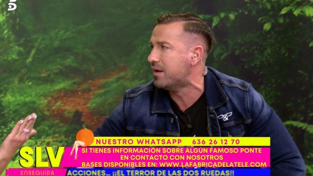 Rafa Mora en 'Sálvame'.