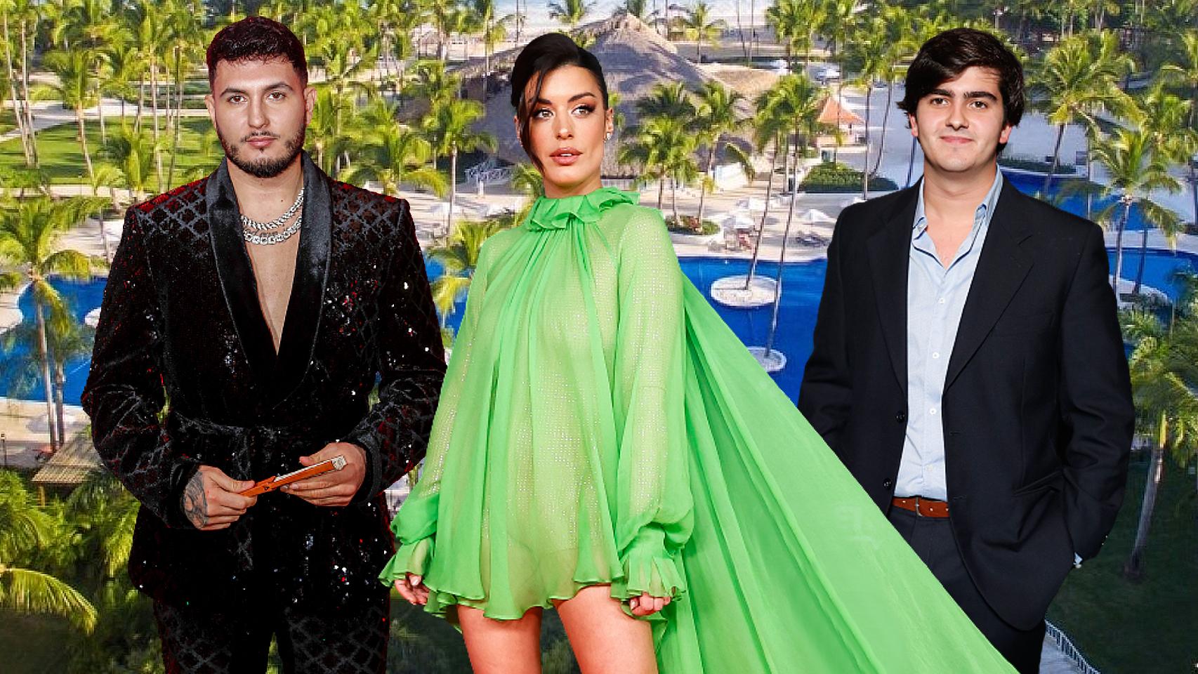 Omar Montes, Dulceida y Jorge Bárcenas.