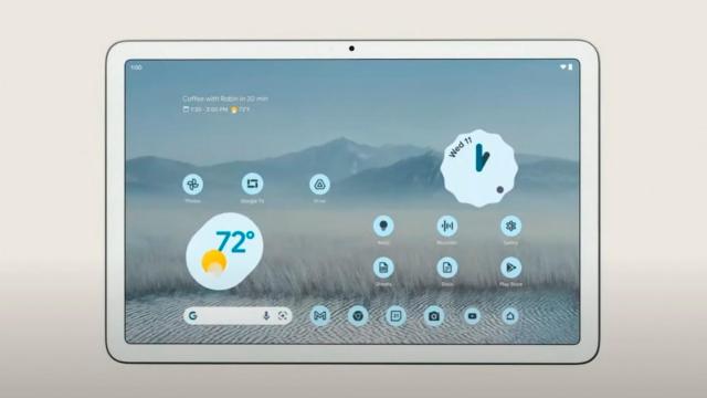 Se podría usar un lápiz Stylus en la tablet Pixel de Google