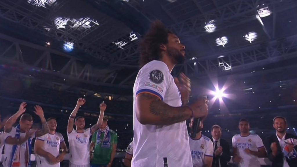 Marcelo se despide emocionado del Real Madrid