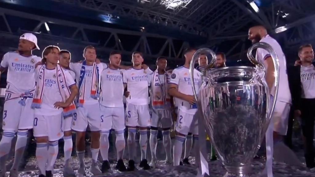 Fiesta en el Santiago Bernabéu por la Decimocuarta