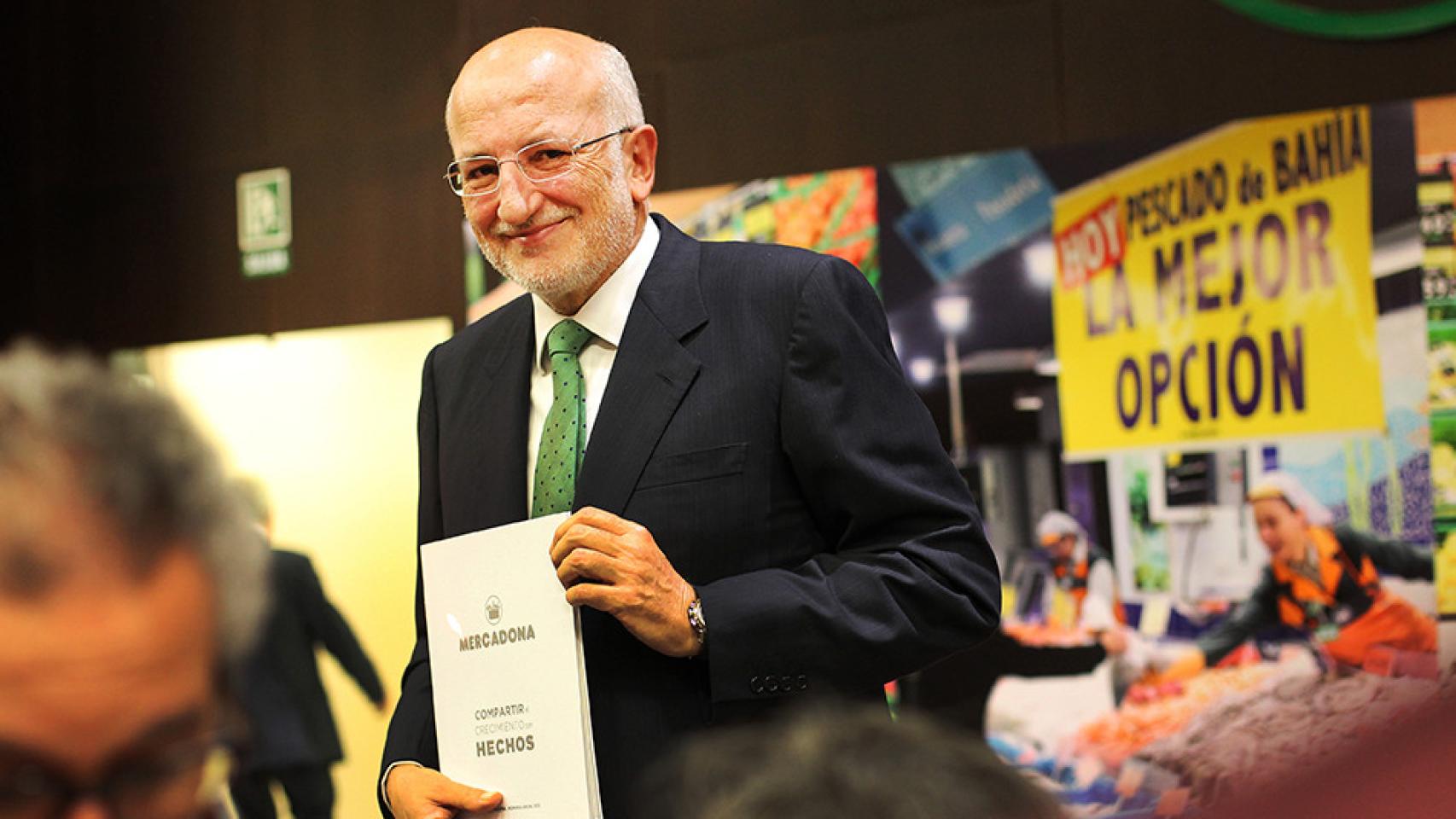 Juan Roig, presidente de Mercadona, en una imagen de archivo. EE