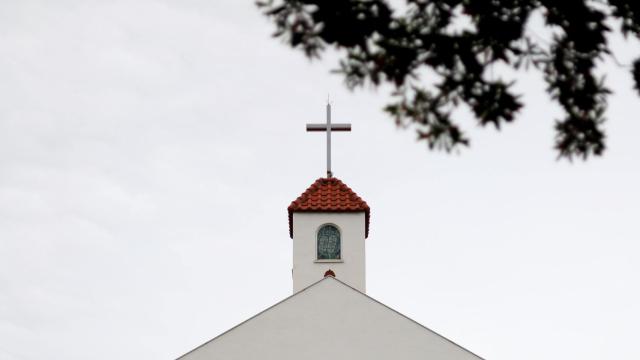 Una iglesia.