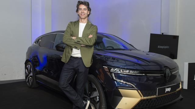 Eduardo Noriega durante la actualización del concepto JASP de Renault con el Mégane e-Tech.