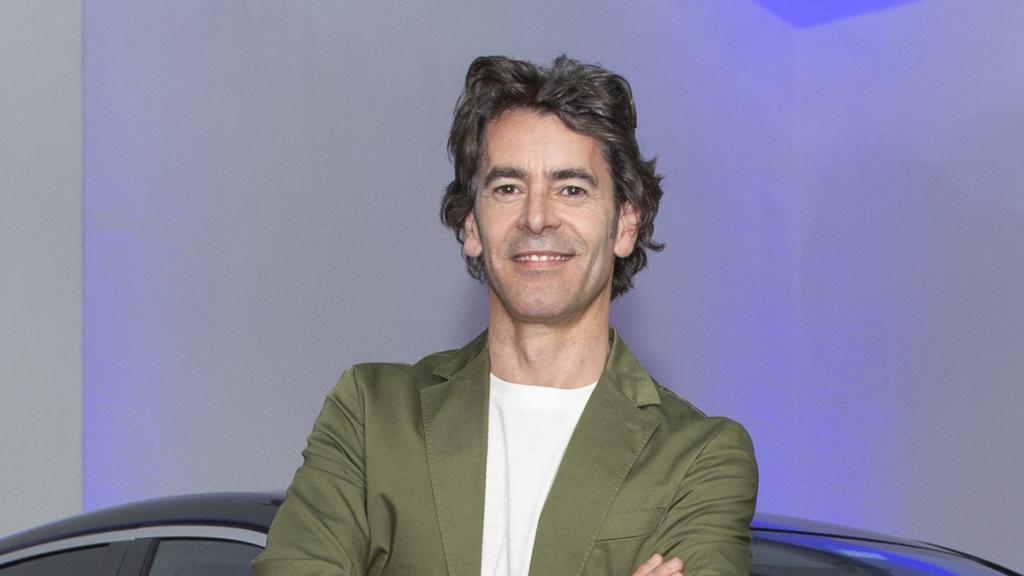 Eduardo Noriega durante la actualización del concepto JASP de Renault con el Mégane e-Tech.