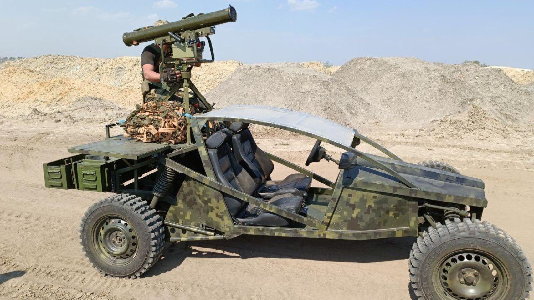 VOLS, el buggy antitanque improvisado