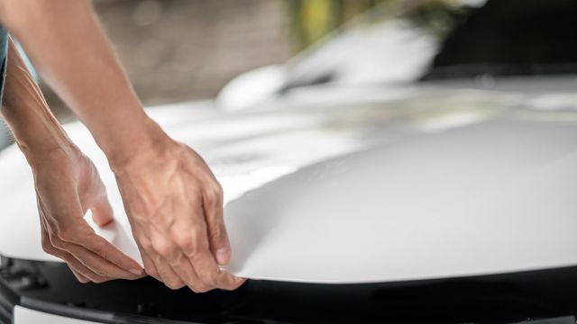 capó coche