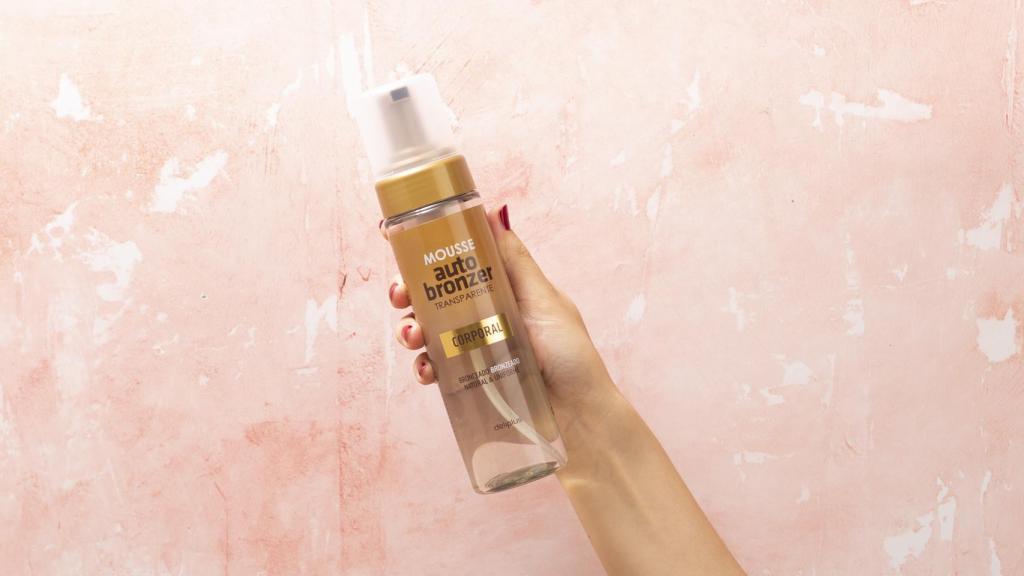 Mousse Auto bronzer Transparente Corporal.