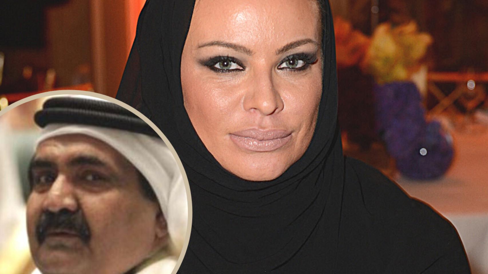 Abdelaziz bin Khalifa Al-Thani, ex de la fallecida.