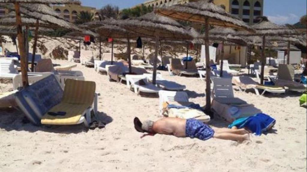 Atentado en el hotel Riu de Túnez en 2018.