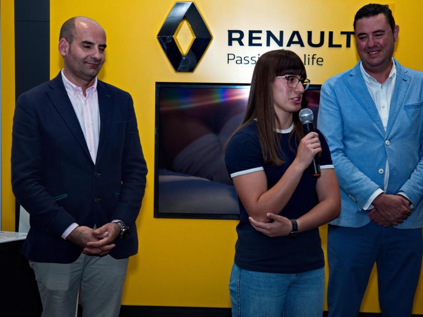 Rubén Calzada, Nera López y Javier González