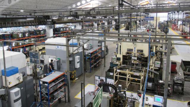 Edscha,  centro de mecanizado en Burgos