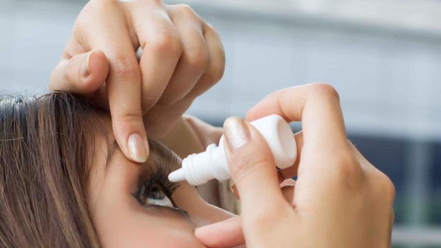 Gotas para la conjuntivitis.