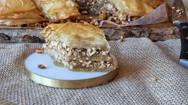 Baklava de frutos secos,  una receta turca para los más golosos