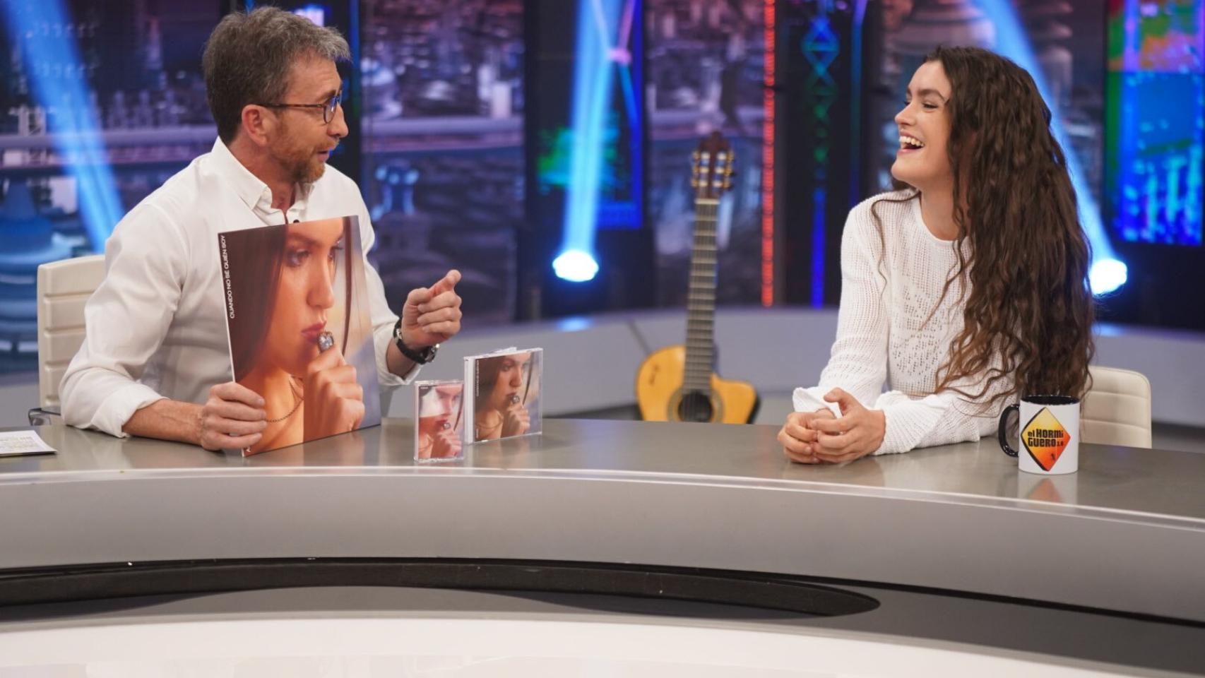 Amaia Romero, en 'El Hormiguero'.