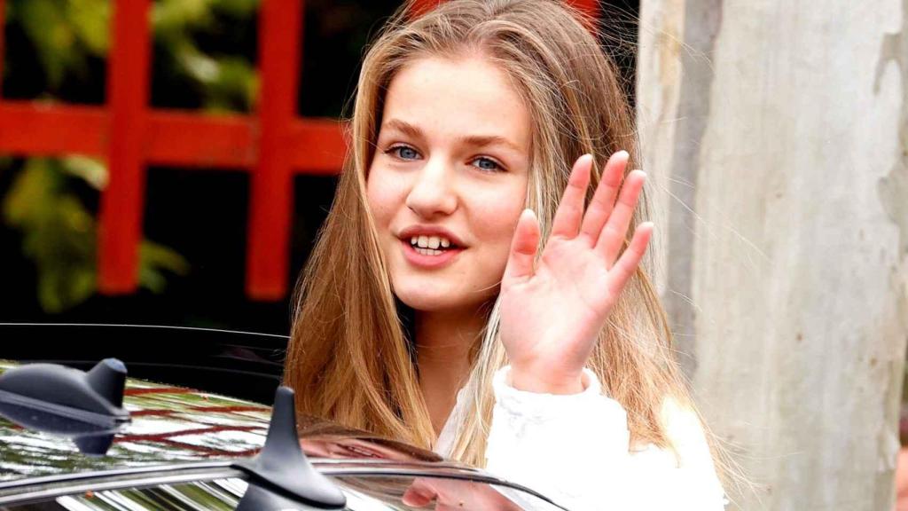 La princesa Leonor en Madrid el 20 de abril de 2022.